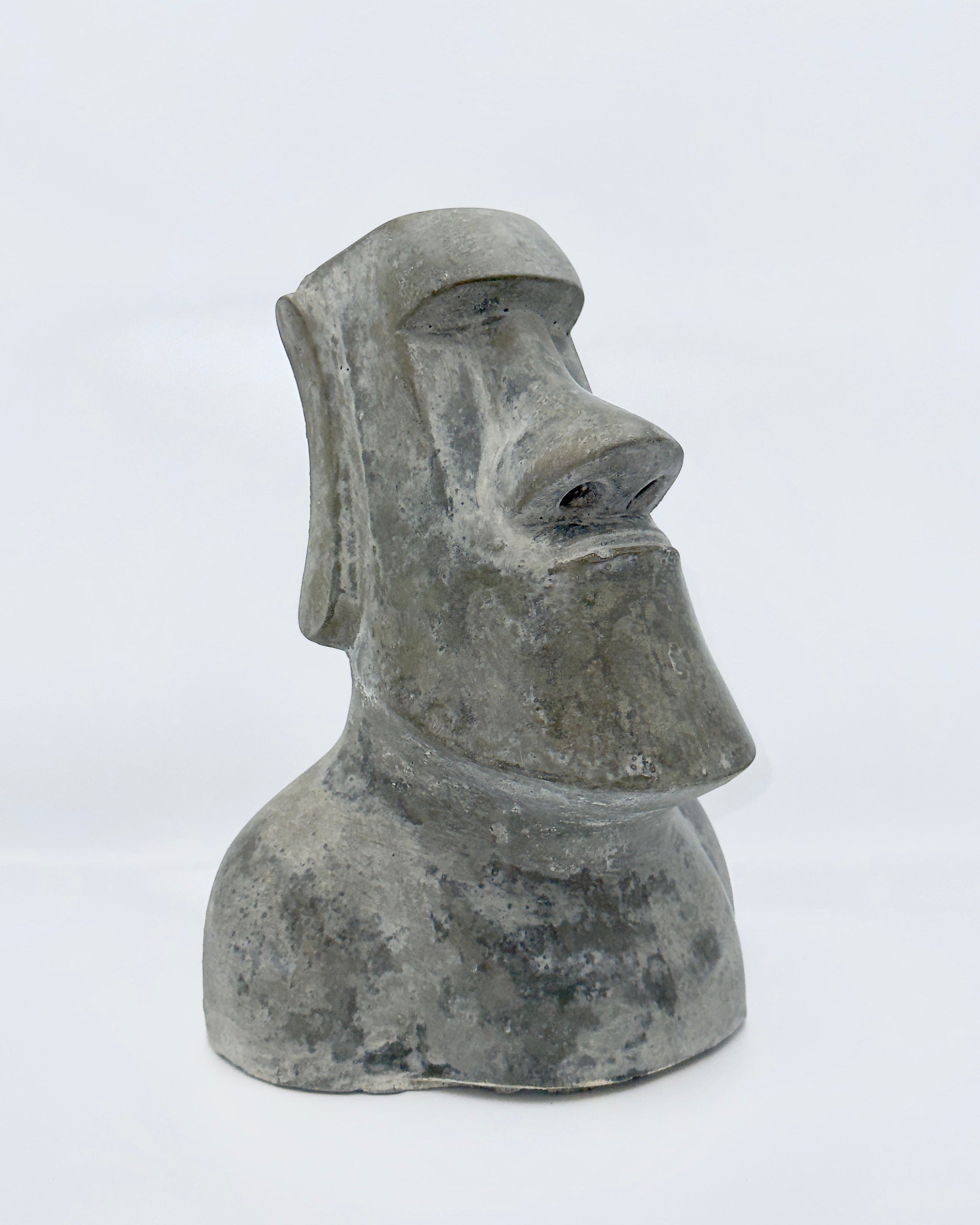 supergood moai concrete planter side view